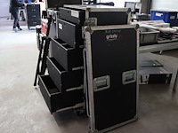 Mobiele kast in flightcase - afbeelding 4 van  4