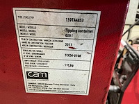 Mobiele kiepbak - afbeelding 2 van  2