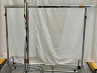 Mobiele kledingrek (2x) - afbeelding 1 van  1
