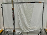Mobiele kledingrek (2x) - afbeelding 1 van  1