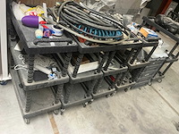 Mobiele kunststof rekjes (5x) - afbeelding 3 van  6