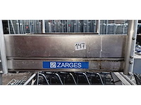 Mobiele latformladder met 4 stappen - afbeelding 4 van  8