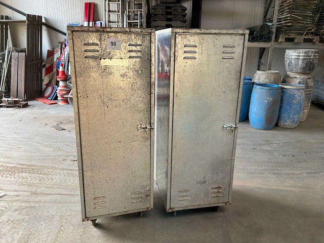 Mobiele locker (2x) - afbeelding 1 van  17