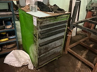 Mobiele metalen ladenkast (2x) - afbeelding 1 van  10