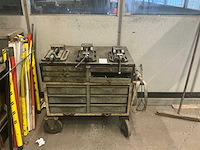 Mobiele metalen werkbank - afbeelding 1 van  5