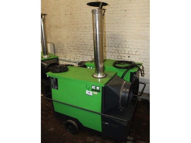 Mobiele oliegestookte heteluchtverwarmer remko, clk70 - afbeelding 1 van  5