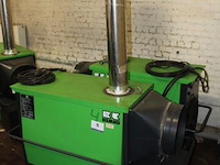 Mobiele oliegestookte heteluchtverwarmer remko, clk70 - afbeelding 1 van  5
