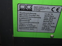 Mobiele oliegestookte heteluchtverwarmer remko, clk70 - afbeelding 4 van  5