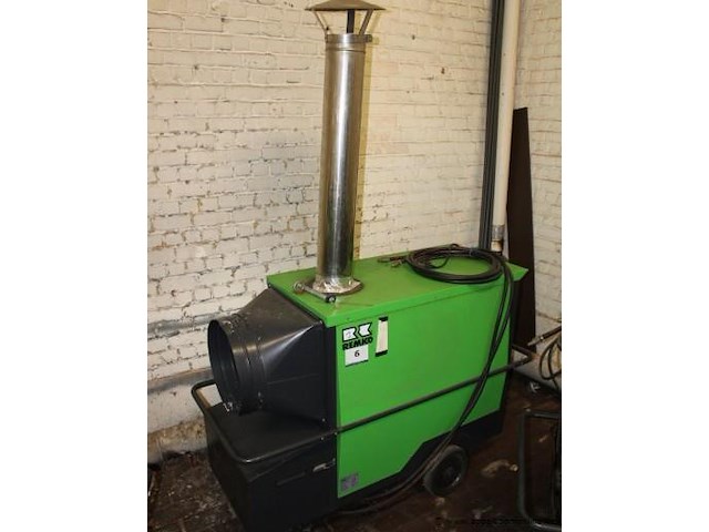 Mobiele oliegestookte heteluchtverwarmer remko, clk70 - afbeelding 1 van  4