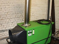 Mobiele oliegestookte heteluchtverwarmer remko, clk70 - afbeelding 1 van  4