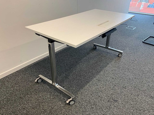Mobiele opklapbare bureautafel (4x) - afbeelding 2 van  6