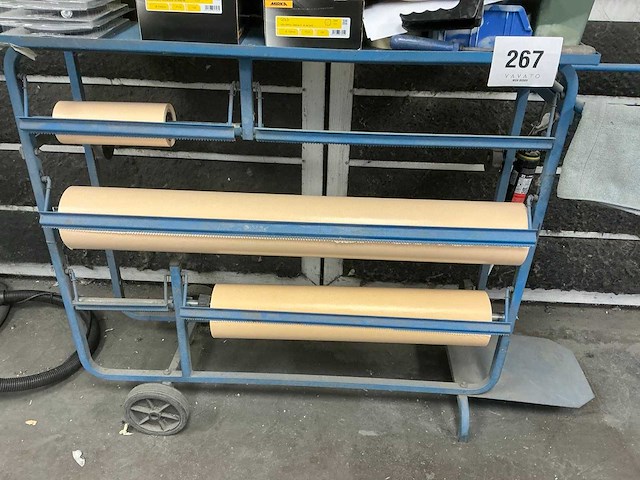 Mobiele papierrolhaspel - afbeelding 2 van  6