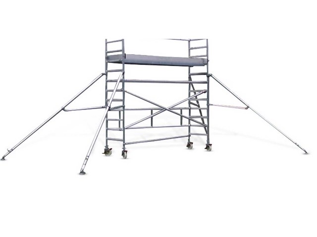 Mobiele plooisteiger - afbeelding 1 van  9