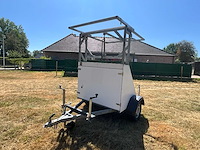 Mobiele reclame aanhangwagen 750kg - afbeelding 1 van  9