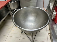 Mobiele rvs mengkom - afbeelding 2 van  4