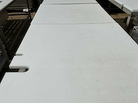 Mobiele rvs snijtafel - afbeelding 2 van  2