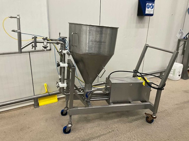 Mobiele rvs turbo volumetrische sausdoseerpomp sismatec (luchtgestuurd) - afbeelding 1 van  12