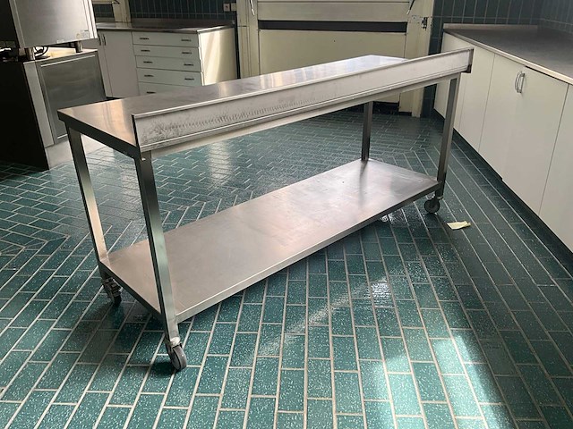 Mobiele rvs werkbank - afbeelding 6 van  6