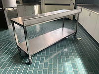 Mobiele rvs werkbank - afbeelding 6 van  6