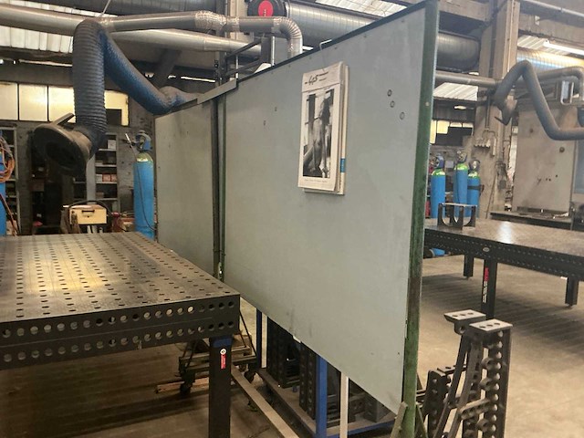 Mobiele scheidingswanden (2x) - afbeelding 2 van  4