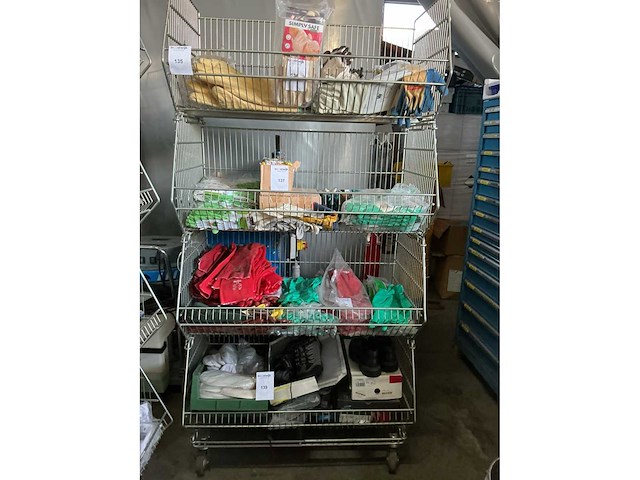 Mobiele stapel draadmanden - afbeelding 1 van  1