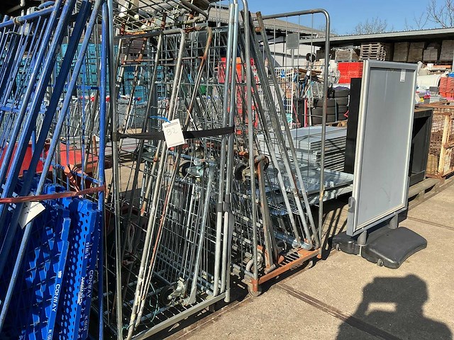 Mobiele stapeldraadmand (4x) - afbeelding 1 van  1