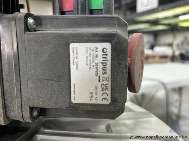 Mobiele stofafzuiger al-ko mobil 200, met een motorvermogen van 2,2 kw en een maximale volumestroom van 2.500 m³/h. voorzien van een 400 v aansluiting - afbeelding 3 van  4