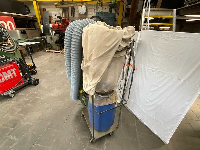 Mobiele stofafzuiger met filterzak en slangen - afbeelding 2 van  7