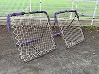 Mobiele tchoukbal goals (2x)