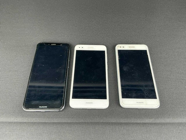 Mobiele telefoon huawei (3x) - afbeelding 1 van  3