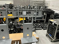 Mobiele televisie-standaard (2x) - afbeelding 2 van  4