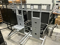 Mobiele televisie-standaard (3x) - afbeelding 2 van  4