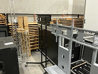 Mobiele televisie-standaard (3x) - afbeelding 3 van  4