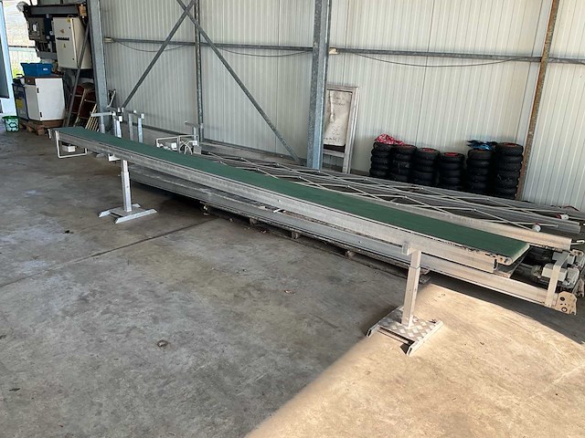 Mobiele transportband (2x) - afbeelding 1 van  5