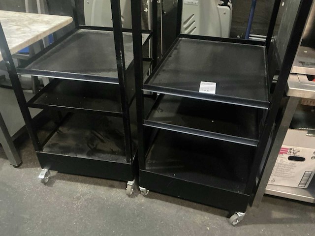 Mobiele transportwagen (2x) - afbeelding 3 van  5