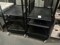 Mobiele transportwagen (2x) - afbeelding 3 van  5