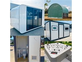 Mobiele units / opslagtenten / jacuzzi`s