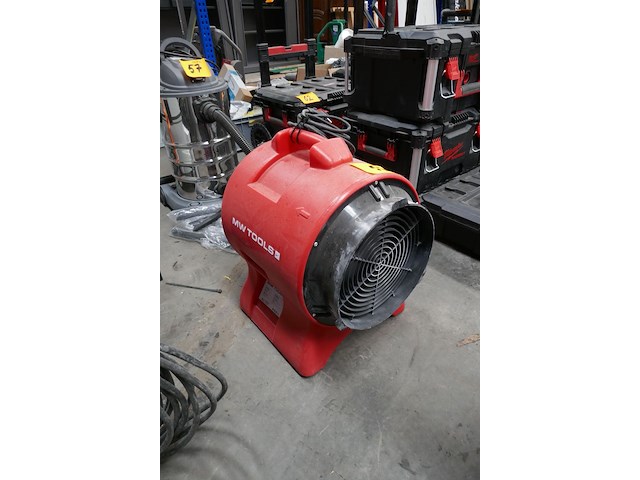 Mobiele ventilator mw tools - afbeelding 2 van  4