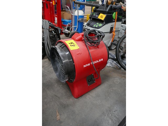 Mobiele ventilator mw tools - afbeelding 3 van  4