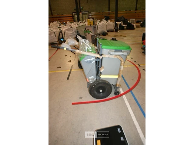 Mobiele vuilkar met 2 vuilbakken - afbeelding 1 van  4