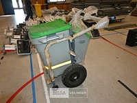 Mobiele vuilkar met 2 vuilbakken - afbeelding 3 van  4