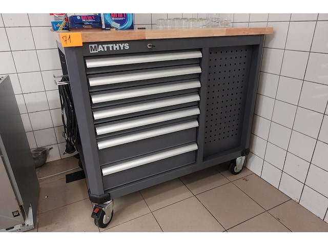 Mobiele werkbank matthys - afbeelding 1 van  3