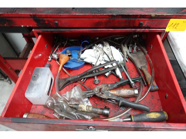 Mobiele werkbank met opvang bak matthys - afbeelding 6 van  6