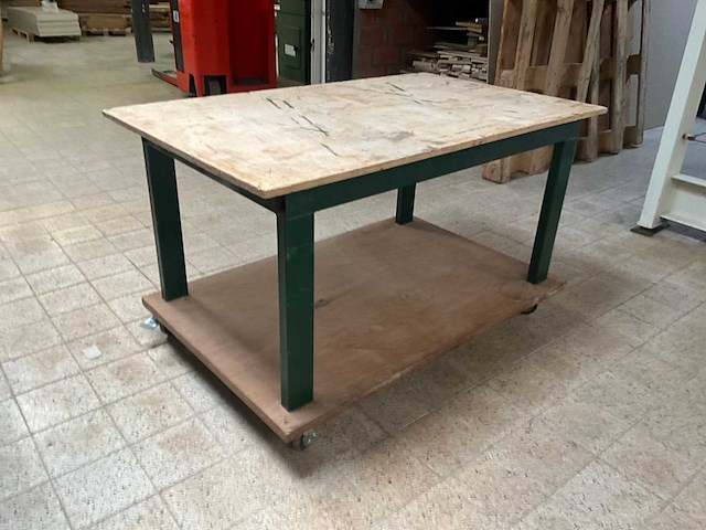 Mobiele werkbank/tafel - afbeelding 1 van  5