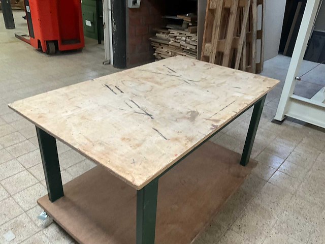Mobiele werkbank/tafel - afbeelding 3 van  5