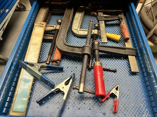 Mobiele werkkar incl inhoud - afbeelding 5 van  8