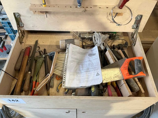 Mobiele werkkast met inhoud - afbeelding 4 van  8