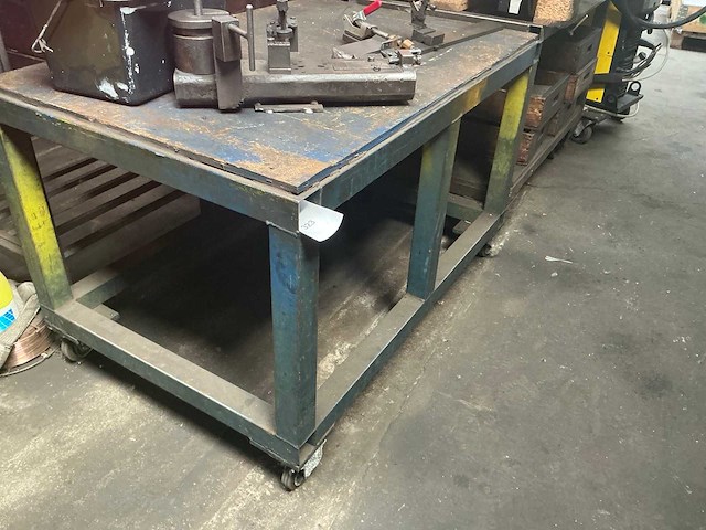 Mobiele werkplaats tafels (2x) - afbeelding 2 van  6
