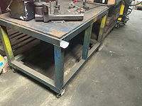 Mobiele werkplaats tafels (2x) - afbeelding 2 van  6