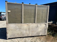 Mobiele werkplaatscabine / portiersloge – ca. 3,11 x 2,06 m - afbeelding 5 van  9